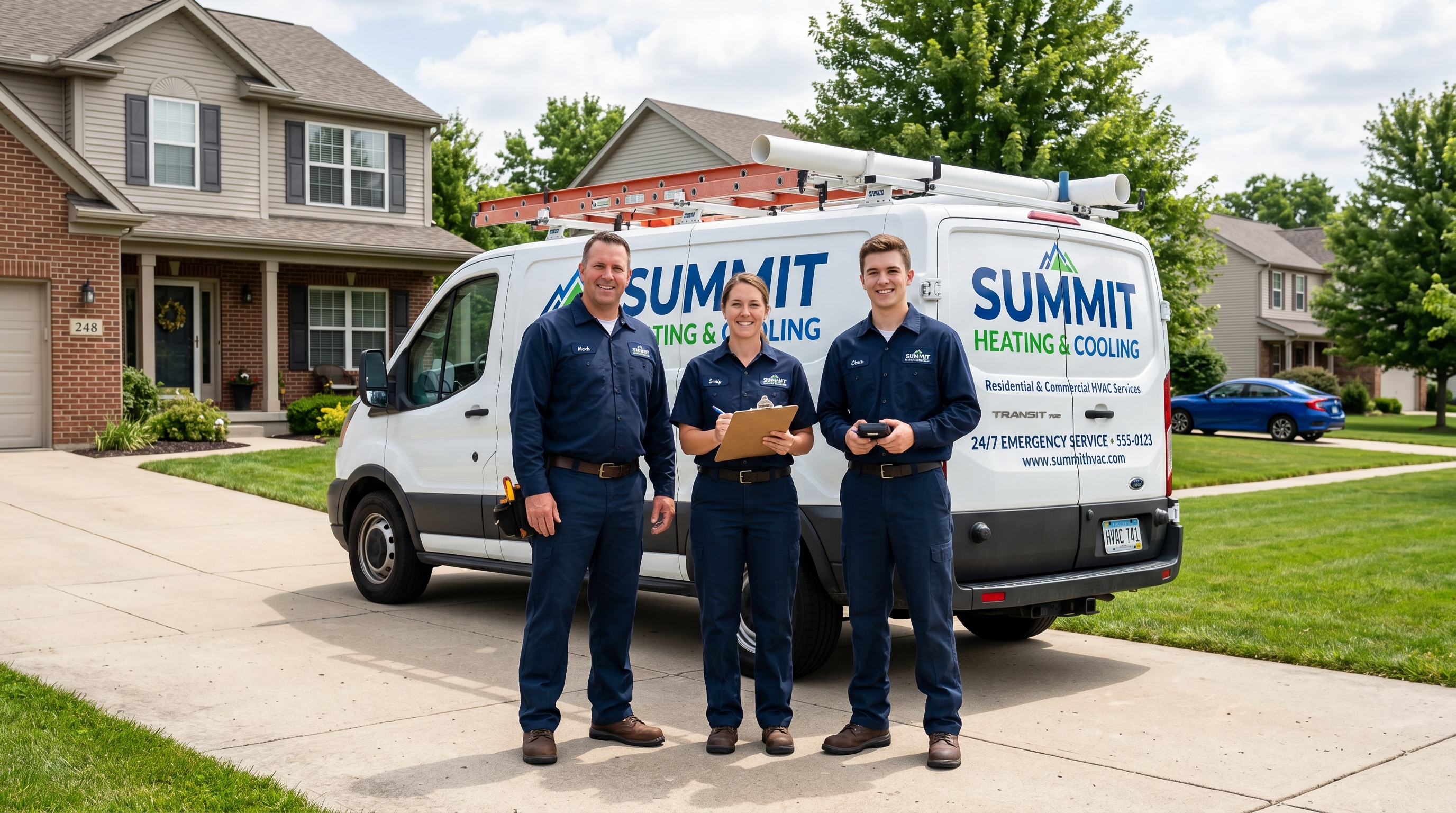 Summit HVAC team